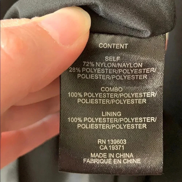 NWT 4C black and blue long sleeve dress sz 2 - Picture 6 of 7